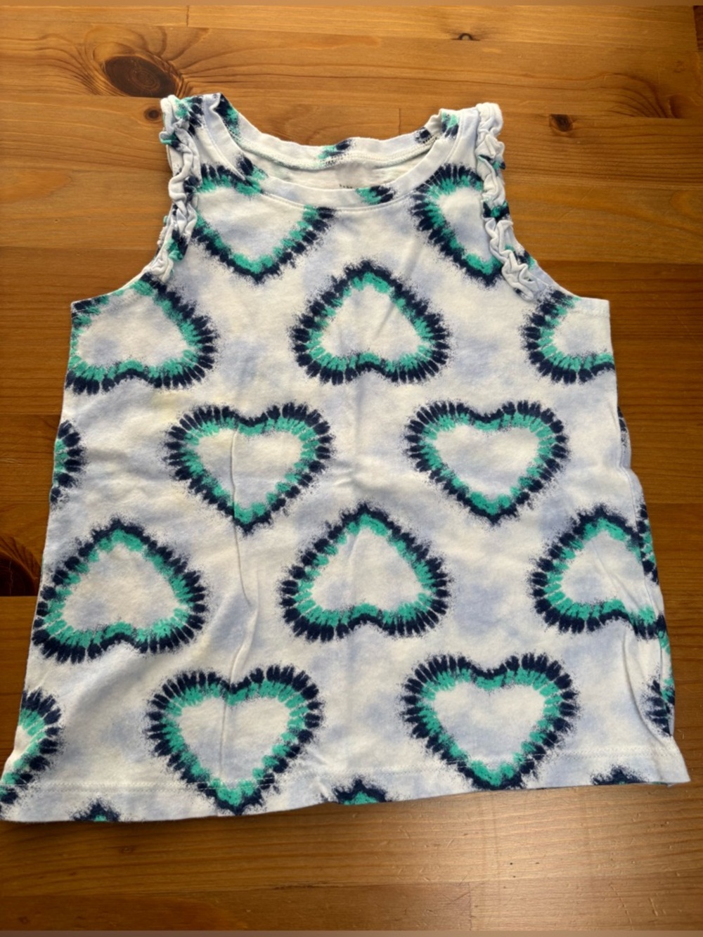 Baby GAP Girls' Heart Tie Dye Tank Top Size 5